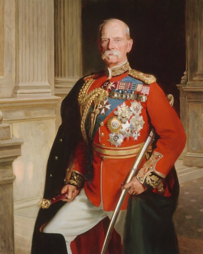 Mariscal de Campo Lord Roberts de Kandahar, Pretoria y Waterford (1832-1914) 1917 de Frank Markham Skipworth